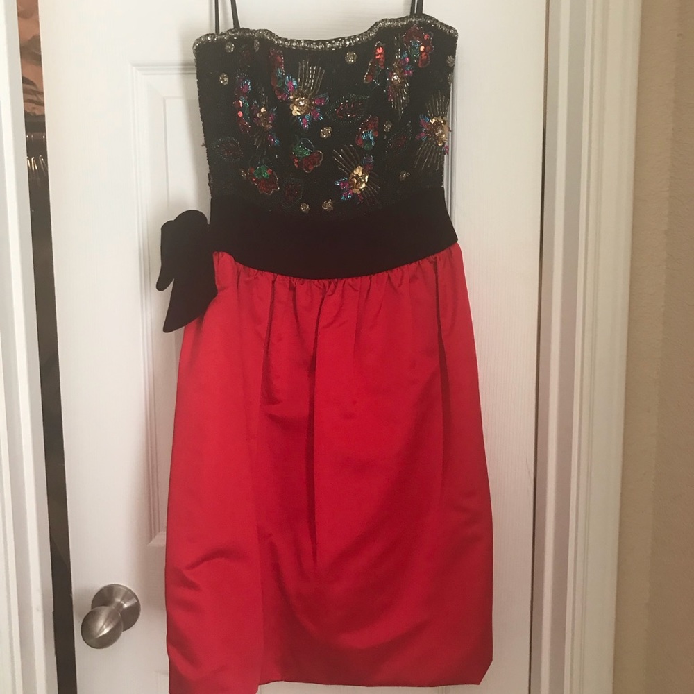 Vintage Beaded Cocktail Dress